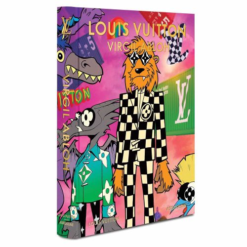 Assouline Louis Vuitton Virgil Abloh Cartoon Cover 9781649801524