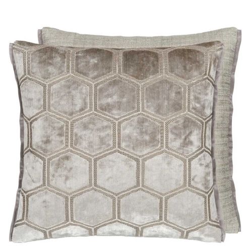 Designers Guild  Manipur - Dove - Cushion - 43x43cm CCDG1315