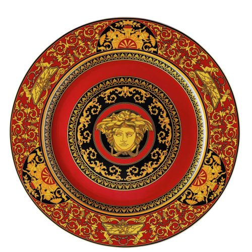 Versace Medusa Red Service Plate 19300-409605-10230
