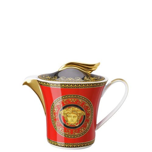Versace Medusa Red Tea Pot 19300-409605-14230