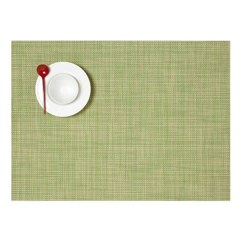Chilewich Mini Basketweave Placemat Rectangle Dill 100132-008