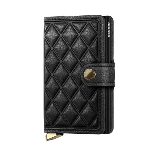 Secrid Miniwallet Emboss Diamond Black MEd-Black