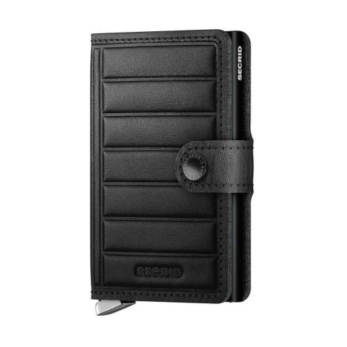 Secrid Miniwallet Emboss Lines Black MEl-Black