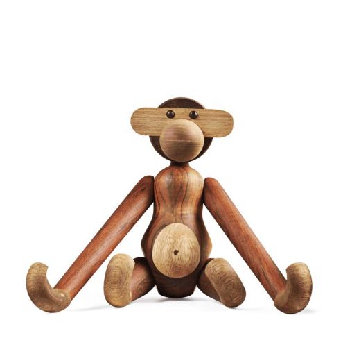 Kay Bojesen Monkey Monkey Medium Teak/Limba H: 11&quot 39253