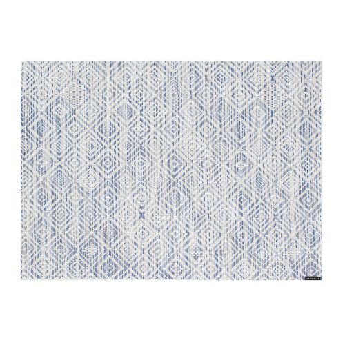Chilewich Mosaic Placemat Rectangular Blue 100435-001