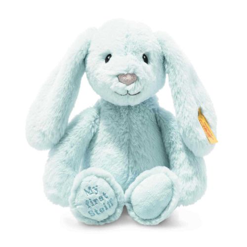 Steiff  My First Steiff Hoppie Rabbit, Light Blue  242335