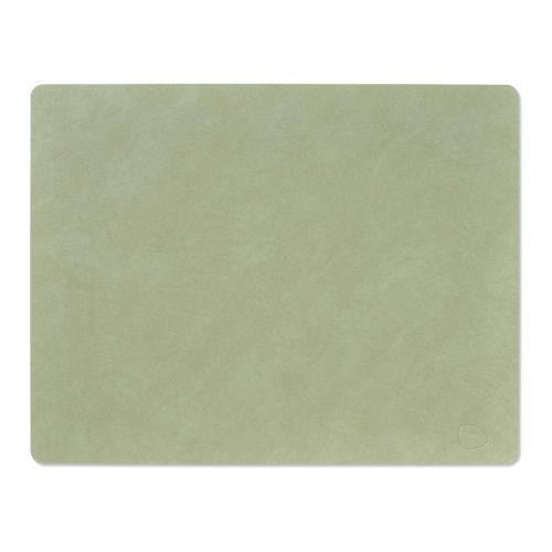 Lind DNA Nupo Table Mat Square L Nupo Olive Green 983612