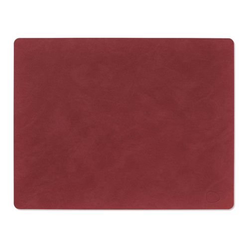 Lind DNA  Table Mat Square L Nupo Red 981917
