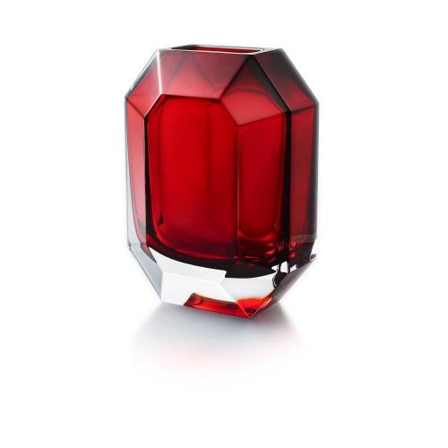 Baccarat Octogone Vase Red 250 2813754