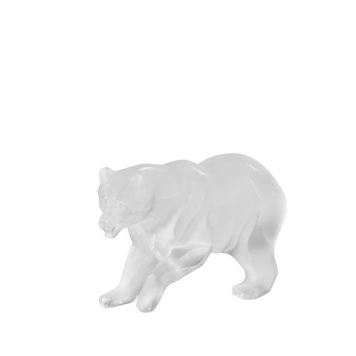 Lalique  BEAR SCULPTURE, CLEAR 10641100