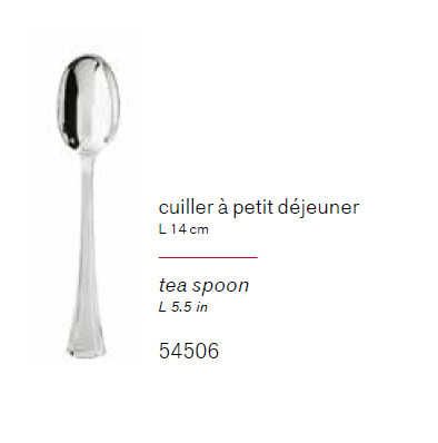 Puiforcat Papyrus  Sterling Tea Spoon O54506