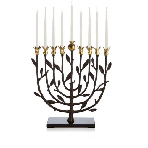 Michael Aram Pomegranate Kosher Menorah 175225