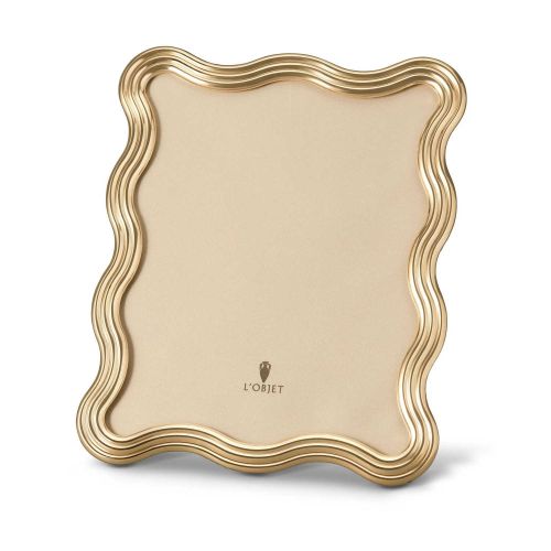 L'Objet Ripple Gold Frame 8 x 10&quot - 20 x 25cm F5101L