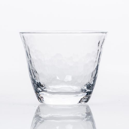 Toyo-Sasaki Glass Ripple Sake Cup 18703
