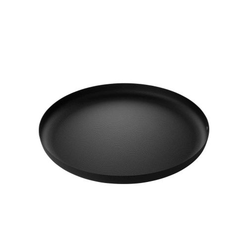 Alessi Round Tray Texture Black JM14/35BT