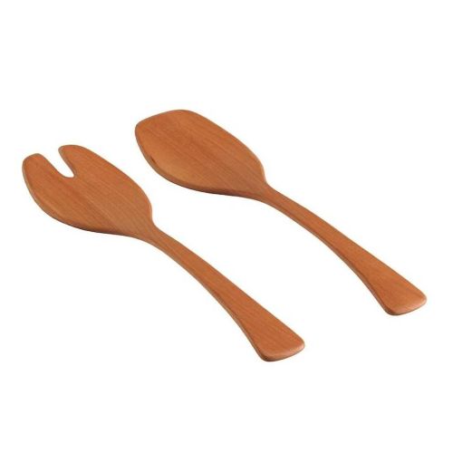 Andrew Pearce Salad Servers 13in. - Cherry 90013