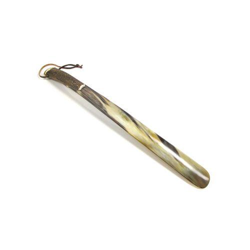 Abbeyhorn  Shoehorn - Premium - Stag Antler Handle - Oxhorn SHT