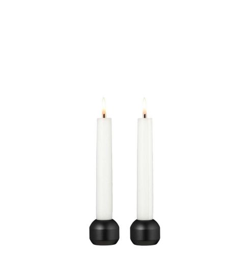 Lind Dna Silhouette 34 Candle Holder 2 Pcs Black Steel 991624
