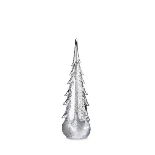 Simon Pearce Vermont Evergreen Vermont Silver Leaf Evergreen in Gift Box - 14 Inch 6682