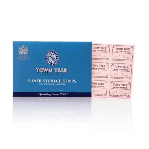Town Talk Silver Storage CUTLERY STRIPS  ( 50 STRIPS) TT-043