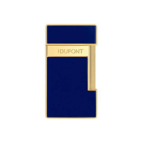 Dupont Slimmy Li Slimmy Blue Lacquer/Golden 028225
