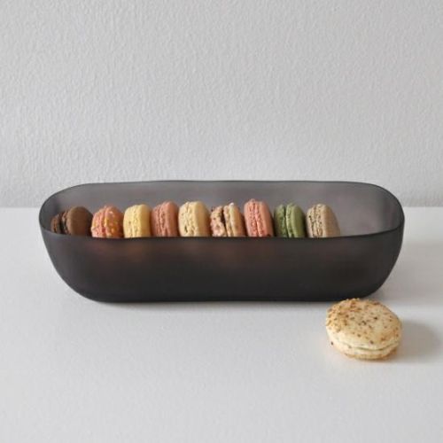 Tina Frey Square Dishes Deep Cookie Dish - Grey D-04-GRY