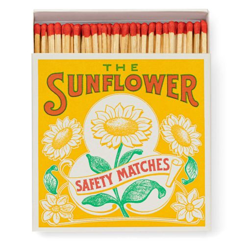 Archivist Gallery Square Matches Sunflower b097