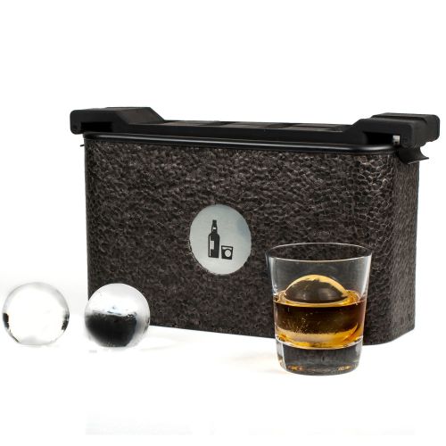 Wintersmiths  The Ice Chest W/ Clear Sphere Molds 