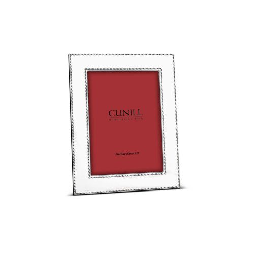 Cunill Tiffany Double Bead Sterling 4x6 Frame 100046