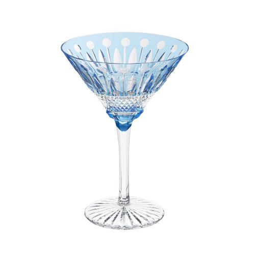 Saint Louis Tommy  Sky-Blue Cocktail Glass 12435326