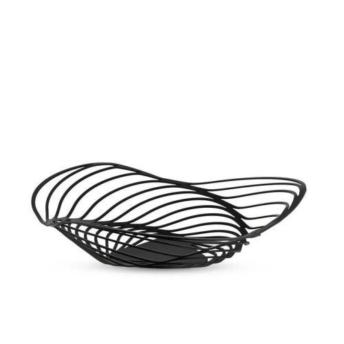 Alessi Trinity Fruit Holder Black ACO03B