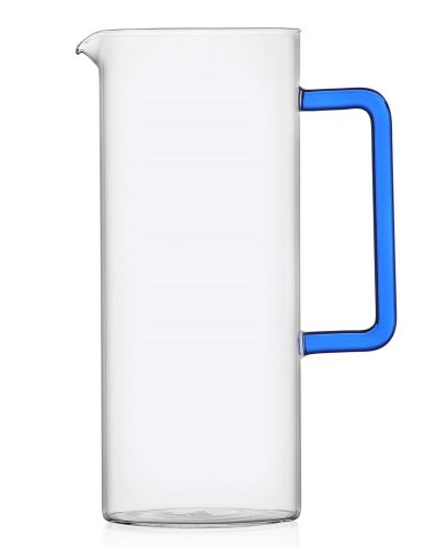 Ichendorf Tube Jug With Blue Handle 40.6 Oz IC359.555