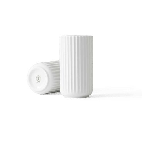 Lyngby Porcelain Vase White Porcelain H: 6.1in 200775