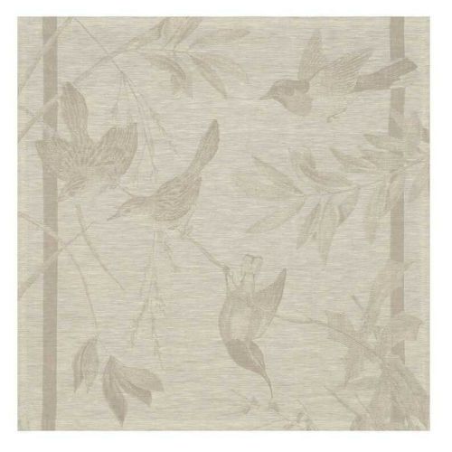 Le Jacquard Francais Voliere - Beige Napkin 23x23 28262