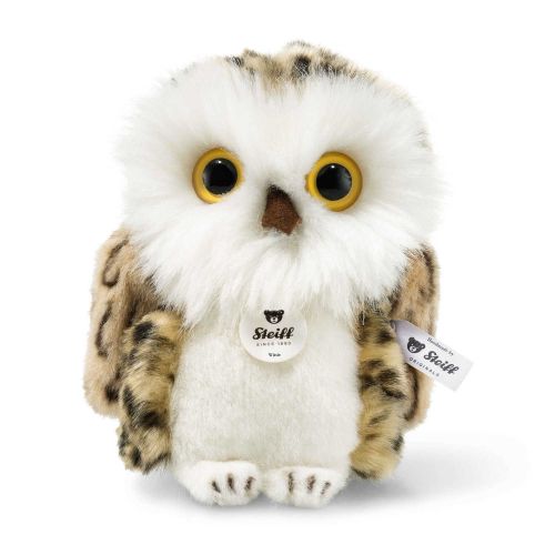Steiff  Wittie owl, grey brindled 045608