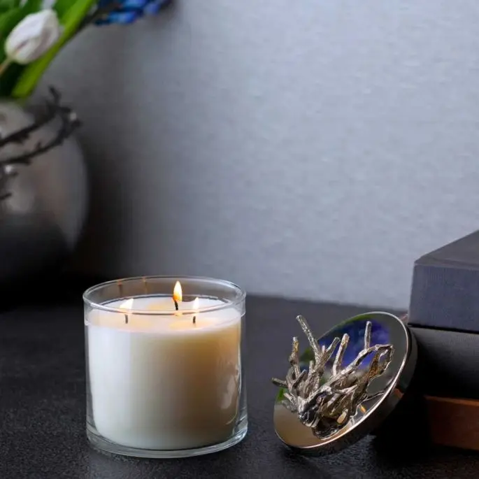 Michael Aram LEMONWOOD センテッドキャンドル Lemonwood Scented Candle, 13.5 oz. – Michael Aram
