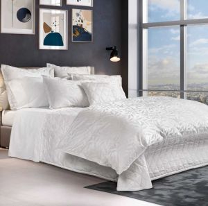 Argentario White Duvet Cover King by Signoria