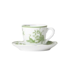 Albertine Set Of 2 Espresso Cups And Saucers by Bernardaud