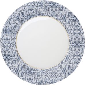 Alif Blue-Gold Plates O370 h25 by Hering Berlin