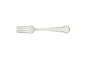 Alt-Chippendale Silverplate Menu Fork by Robbe & Berking