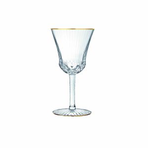 Apollo Gold #3 Wine Glass by Saint Louis