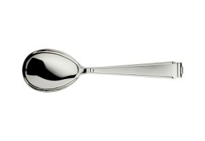 Art deco Silverplate Compote/Salad Serv. Spoon, Lar by Robbe & Berking