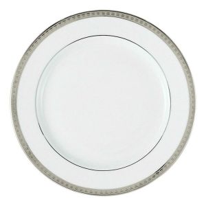 Athena Platinum Salad Plate by Bernardaud