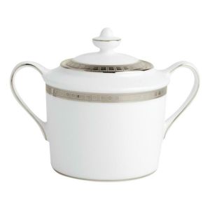 Athena Platinum Sugar Bowl by Bernardaud