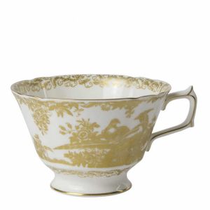 Aves Gold Breakfast Cup by Royal Crown Derby