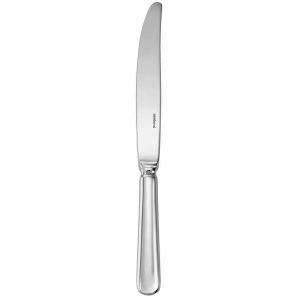 Baguette Silverplated Table Knife Solid Handle by Sambonet