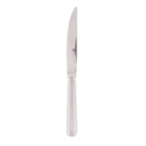 Baguette Stainless Steak Knife Solid Handle by Sambonet