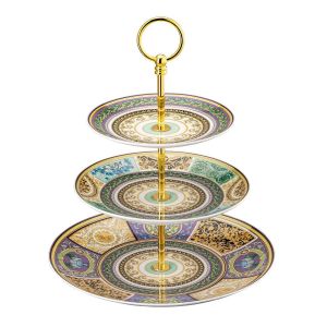 Barocco Mosaic Etagere 3 Tiers by Versace