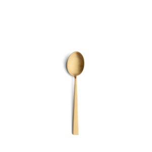 Bauhaus Matte Gold Coffee/Tea Spoon by Cutipol