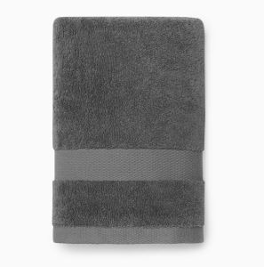 Bello Nuovo Charcoal Hand Towel by Sferra